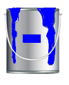 peinture bleu