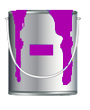 peinture violette