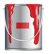 peinture rouge